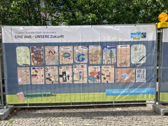 Foto Banner HG - 27.06.2022 - Sonja Beyrle - 021.7 - 10 jähriges Jubiläum Fairtrade Stadt Heidenheim